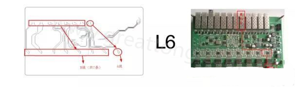 根據(jù)客戶端提供的信息，確認(rèn)為L6層光口8與芯片8之間的兩條差分阻抗線調(diào)試不通-深圳宏力捷