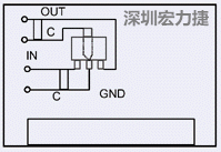 圖3：降壓電路的PCB設(shè)計示例。