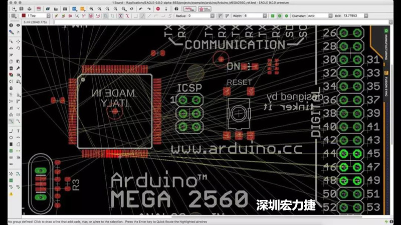 CadSoft EAGLE是一款專業(yè)的印刷電路板(PCB)設(shè)計(jì)軟件，低成本、便于使用、功能強(qiáng)大。